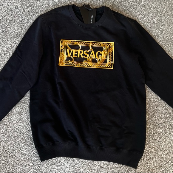 Versace hoodie black logo - Picture 1 of 3